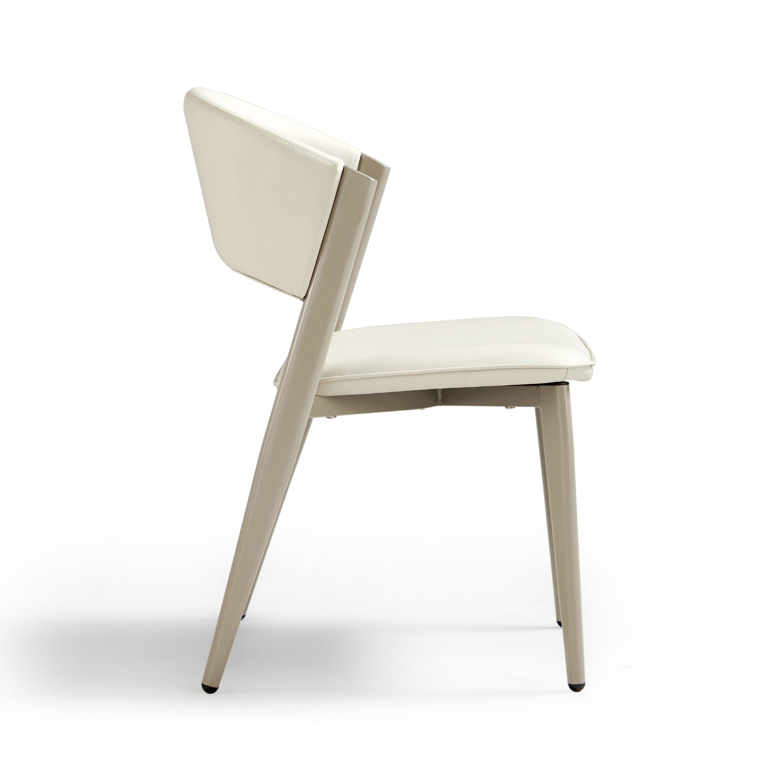 Otik Faux Leather Accent Chair