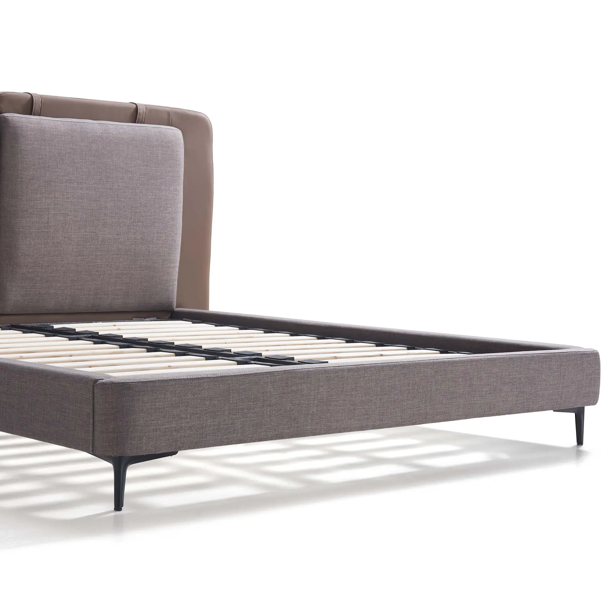 Adaliz Luxe Upholstered Bedframe with Matching Pedestals