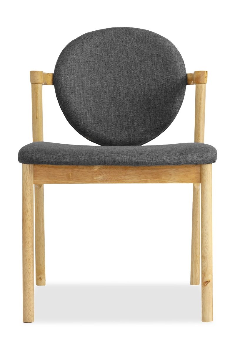 Ronny Arm Dining Chair – Natural