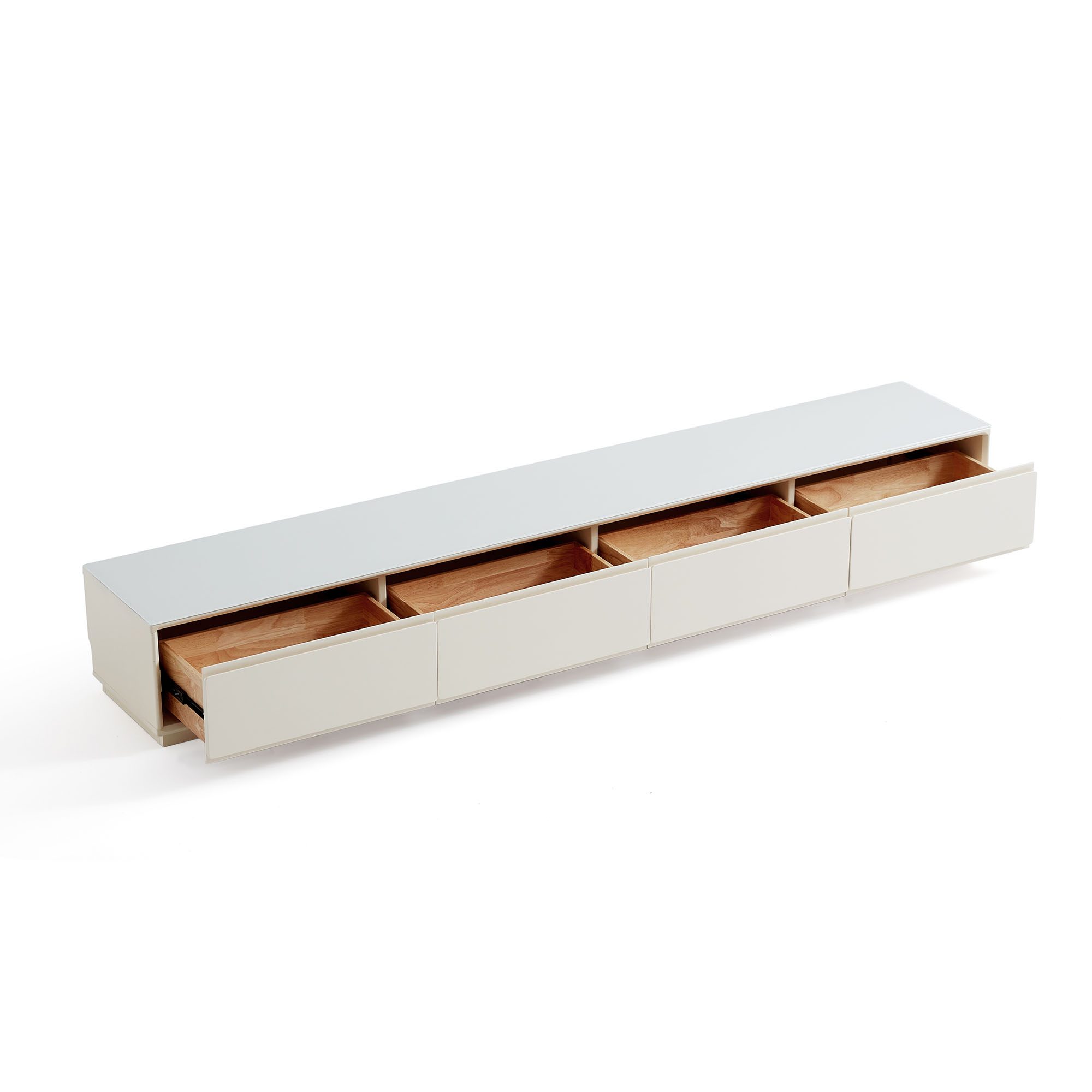 Imre 2.15M TV Console – Off-White