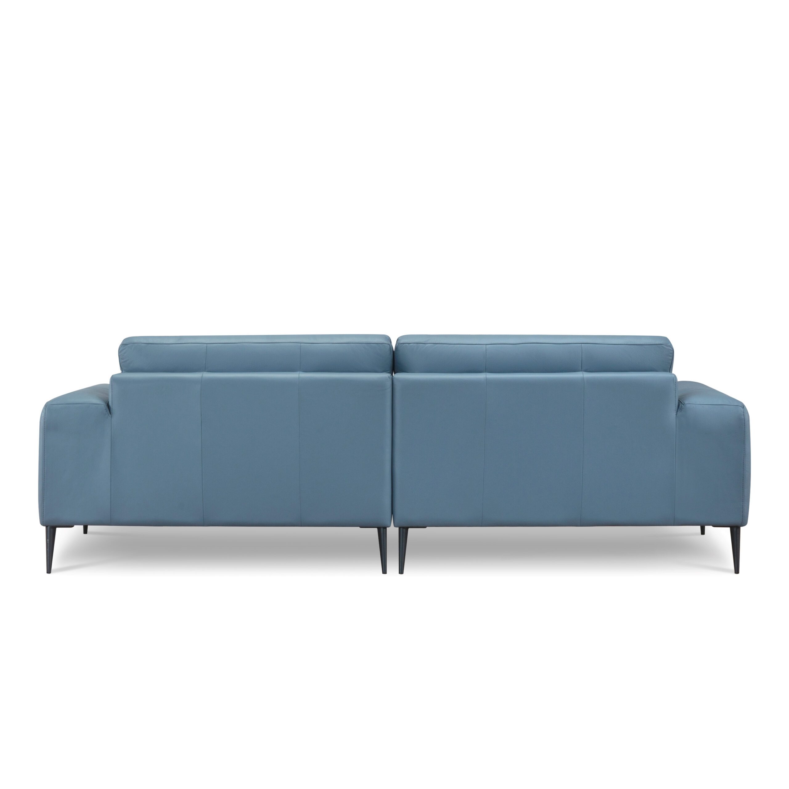 Vicente L-Shape Full Leather Sofa – Top Grain European Leather