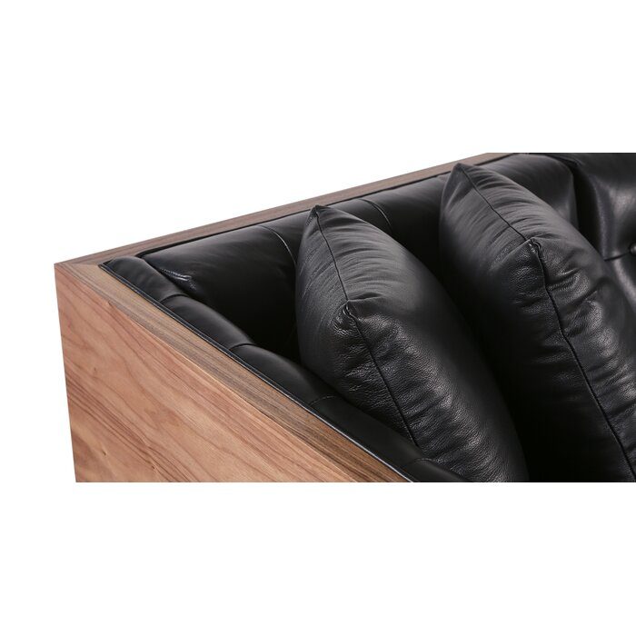 Lennox 2-Piece Leather Chaise Sectional