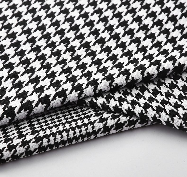 Wardell 2-Seater Sofa – Dark Grey Houndstooth