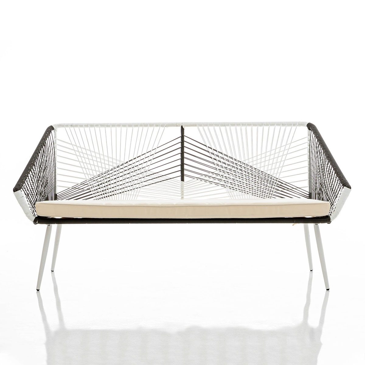 Roberto Rattan 2-Seater Outdoor Sofa