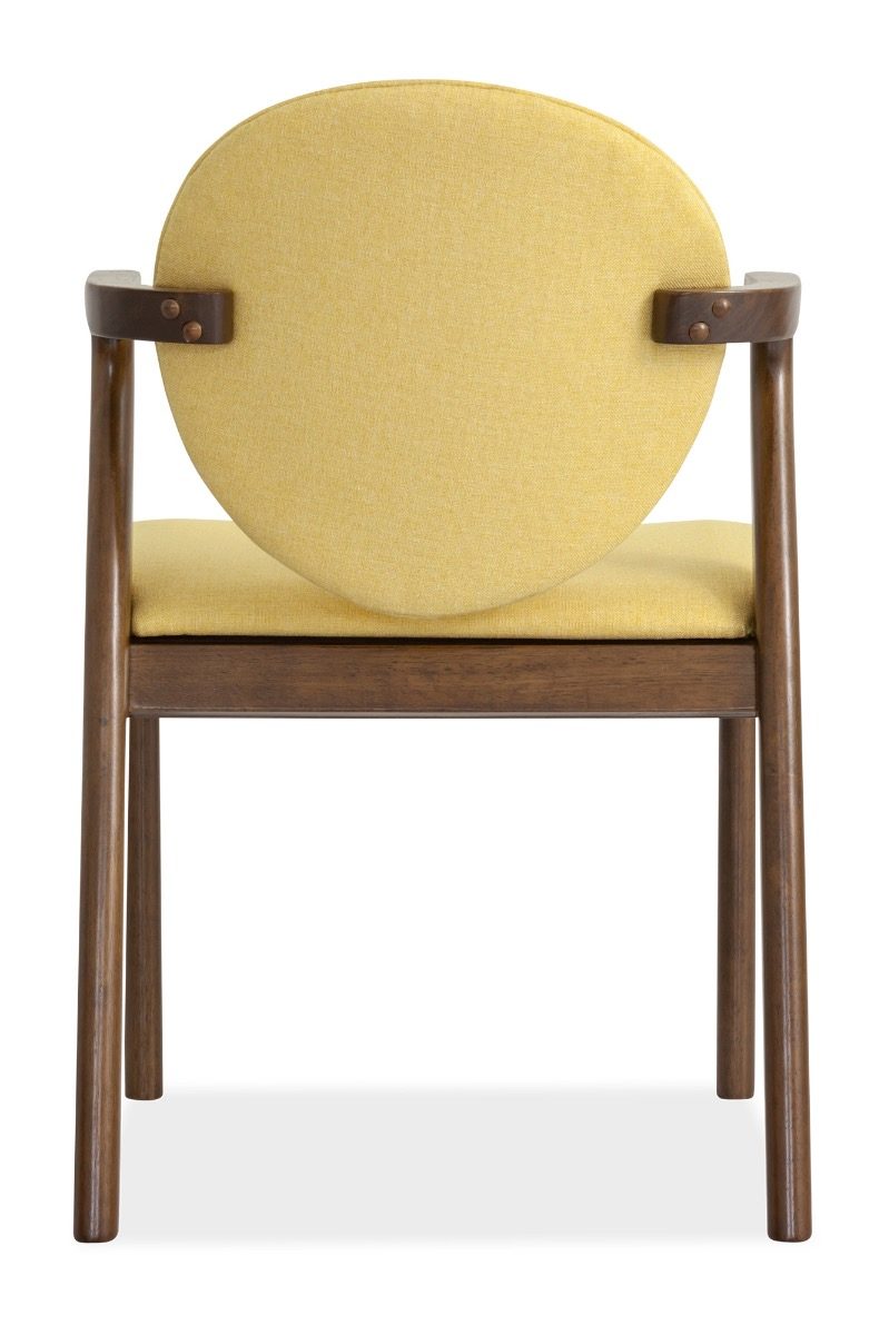 Ronny Arm Dining Chair – Walnut