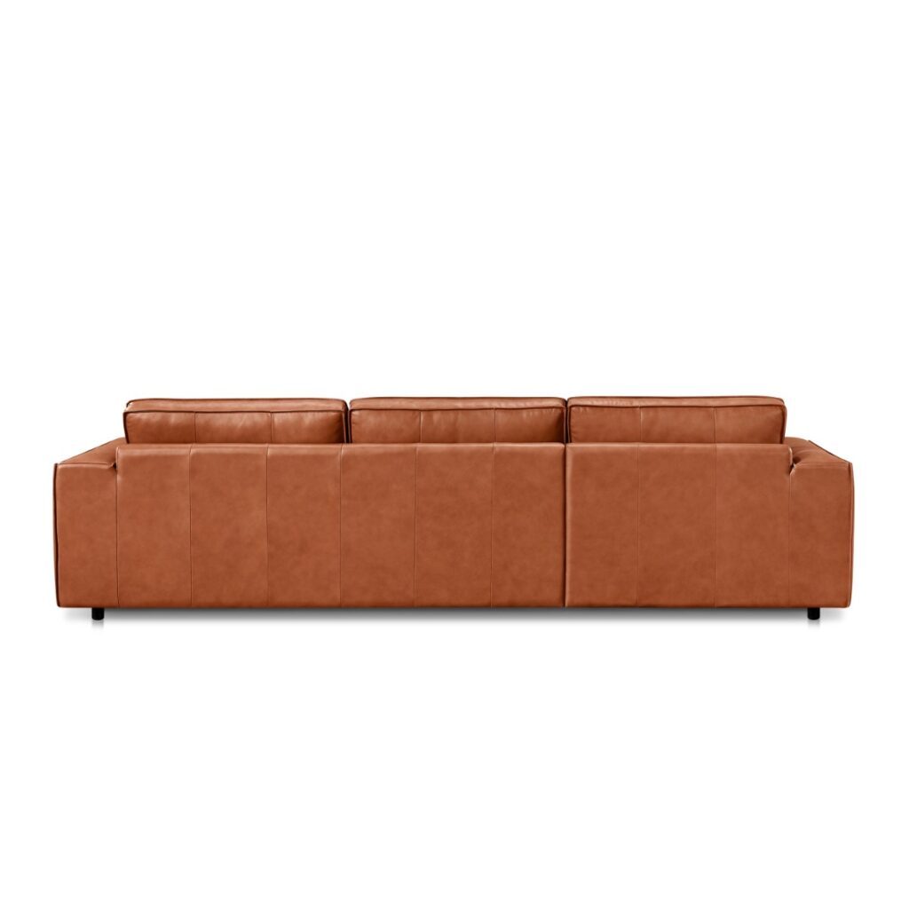Zalmir L-Shape Full Leather Sofa