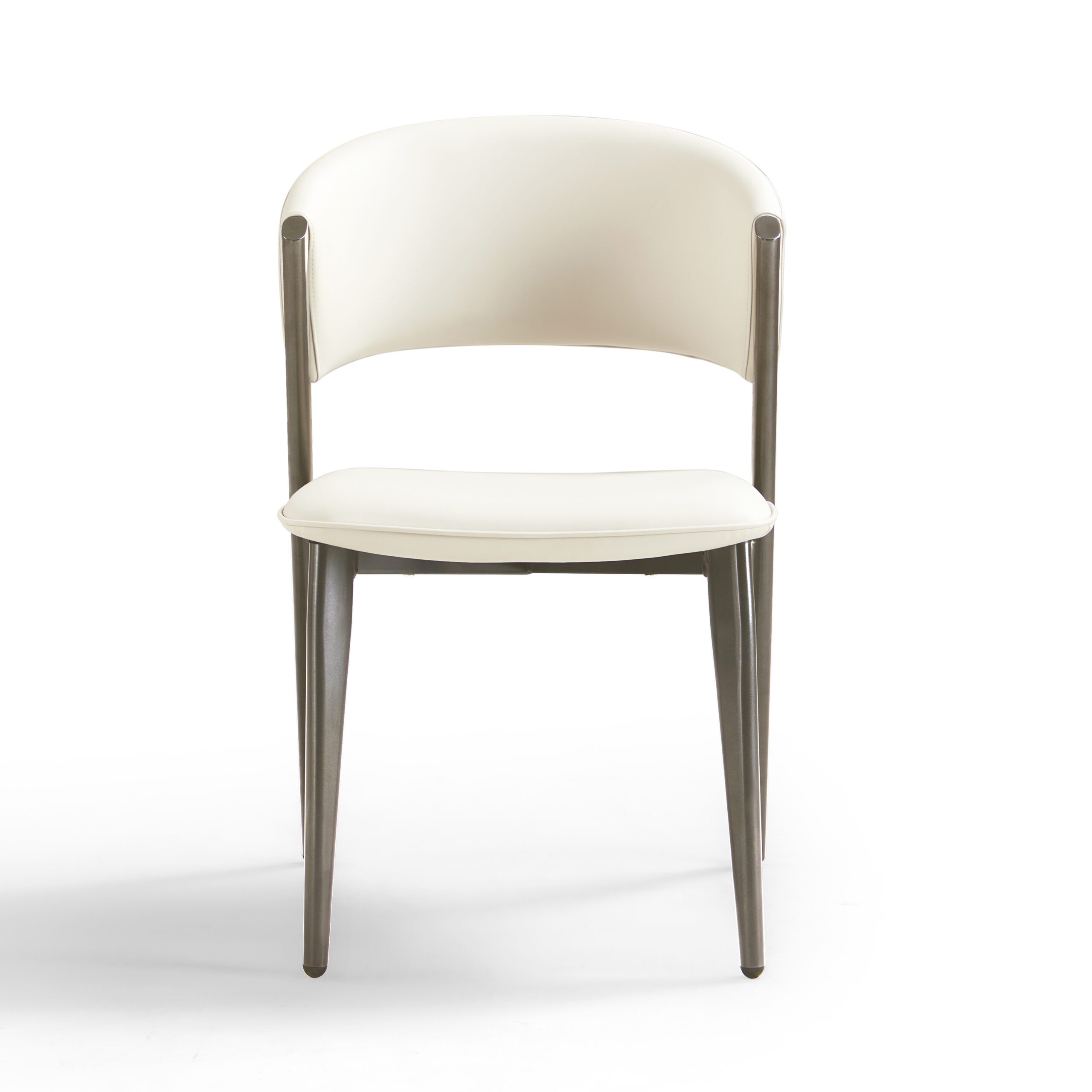 Otik Faux Leather Accent Chair