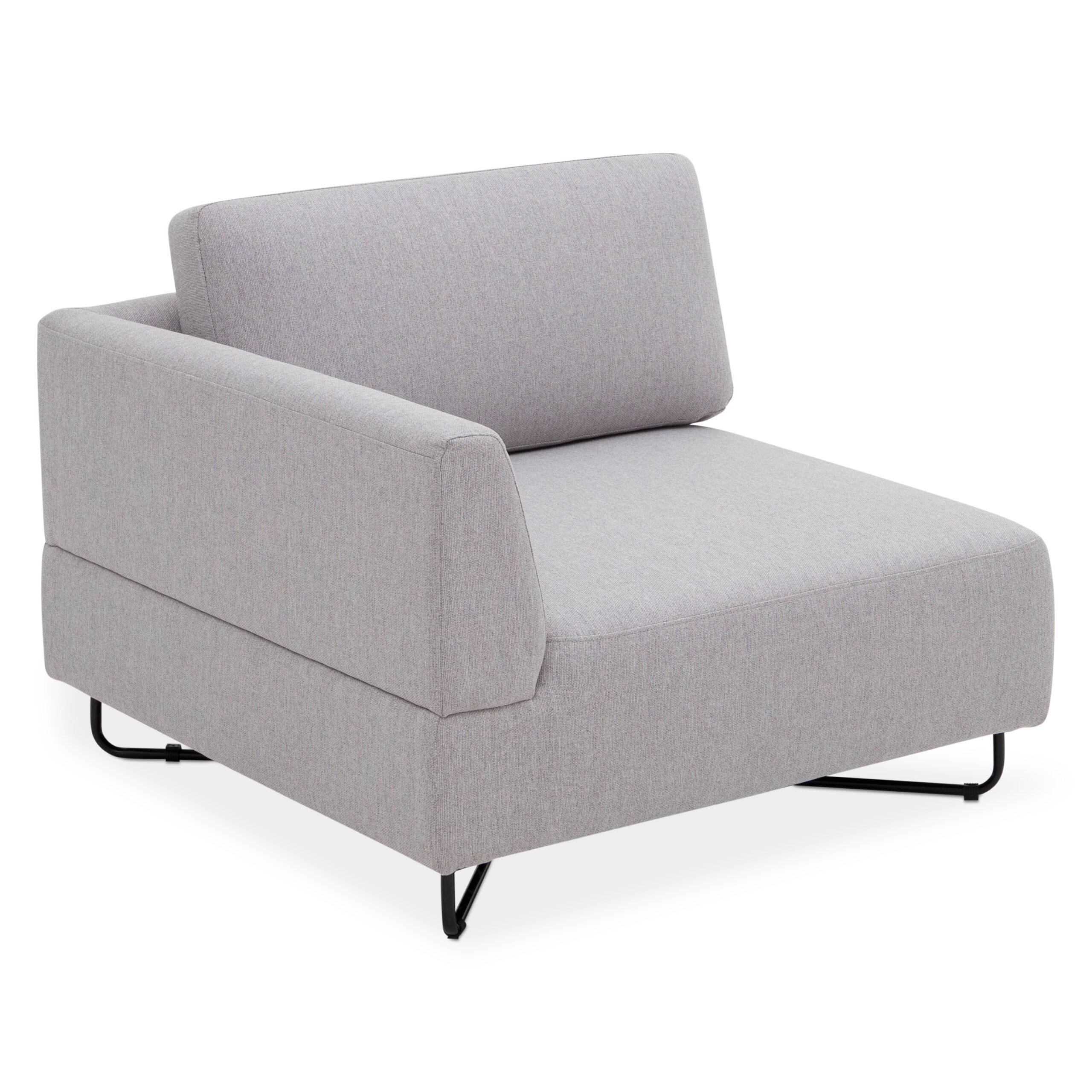 Scott 2-Seater Modular Sofa (Light Grey)