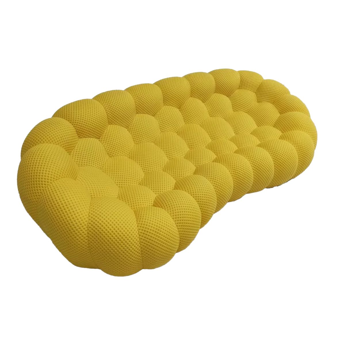 LUNARA Velvet Cloud 3-Seater Sofa