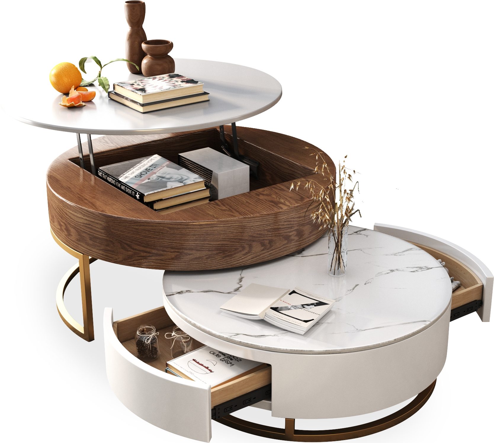 Perseus II Nesting Coffee Table
