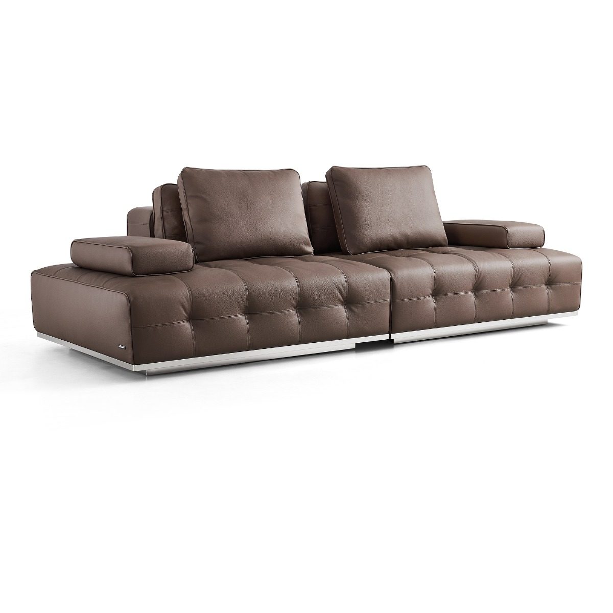 Rianne Modular 4-Seater Leather Sofa