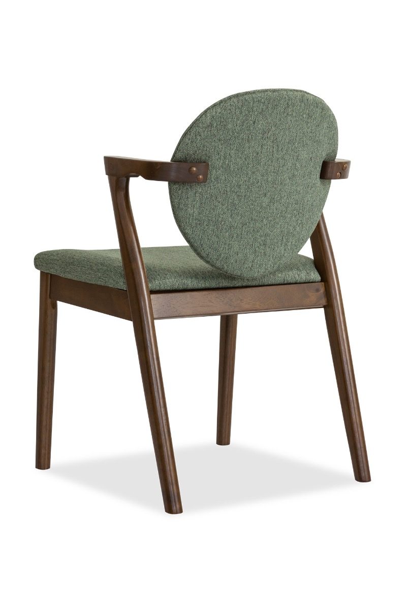 Ronny Arm Dining Chair – Walnut
