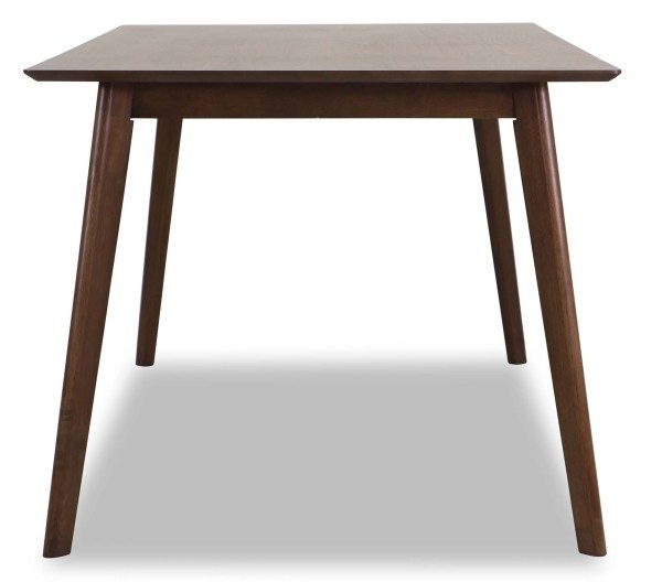Ross 1+8 Walnut Dining Set with Cream Seats