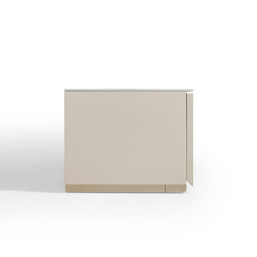 Aghil 2.0M Sintered Stone TV Console – Grey