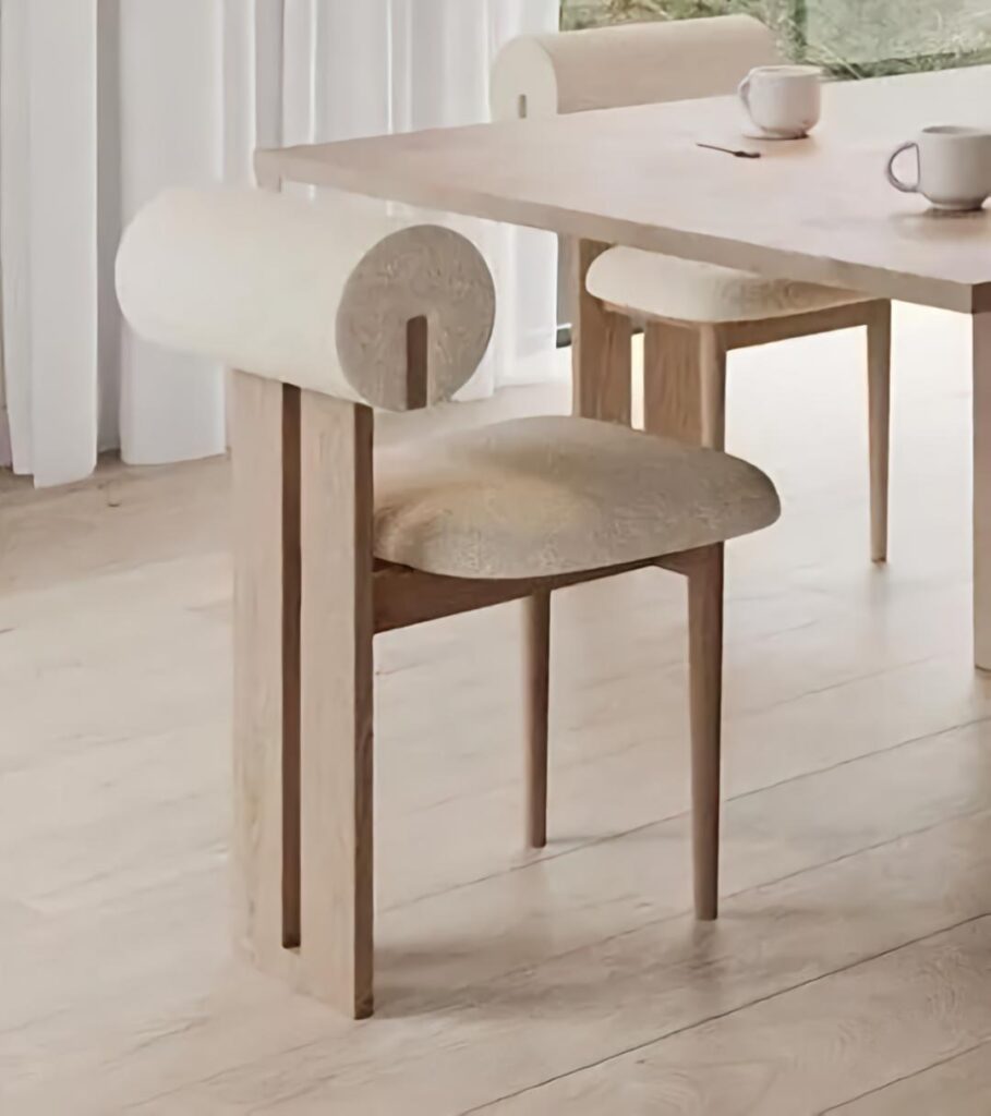 Averra Modern Sculptural Dining Chair