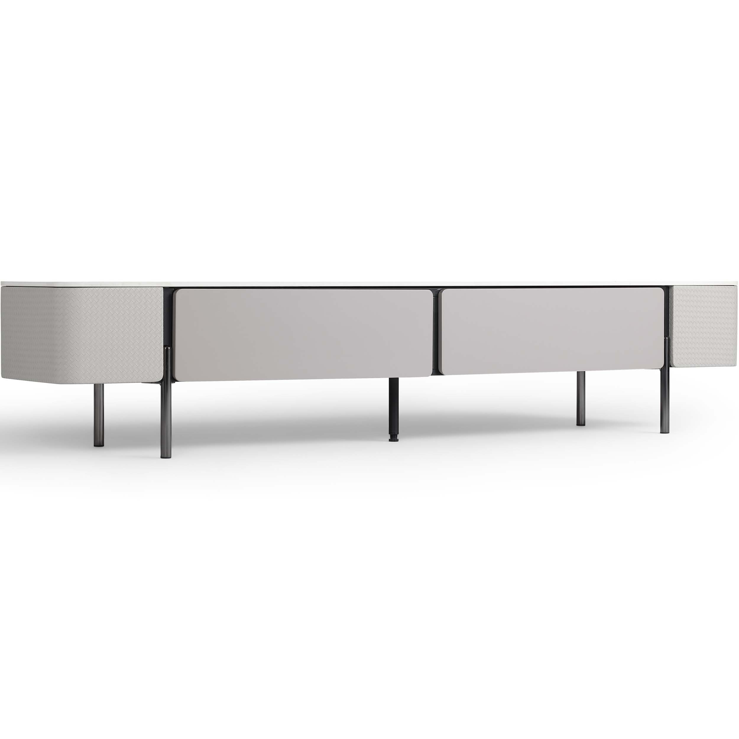 Higham Grey TV Console with Sintered Stone Top