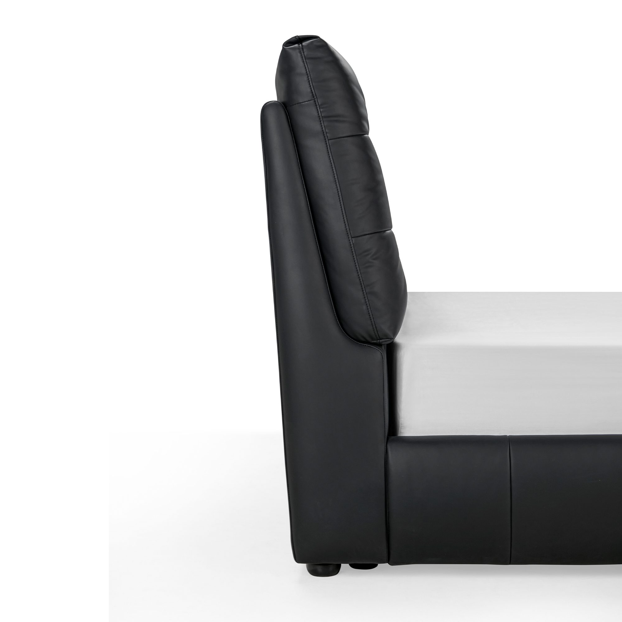 Dafina Faux Leather Bed Frame