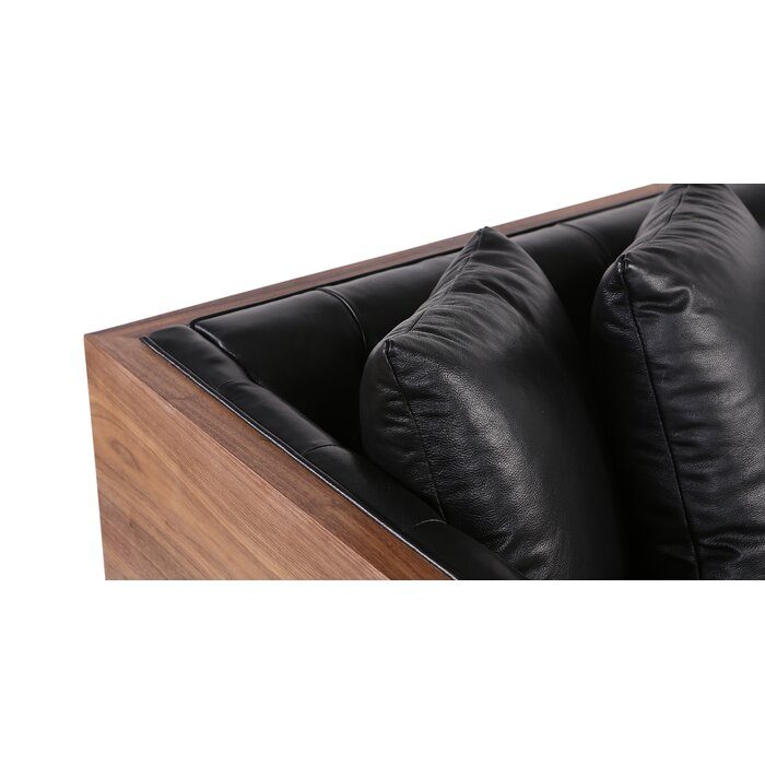 Lennox 2-Piece Leather Chaise Sectional