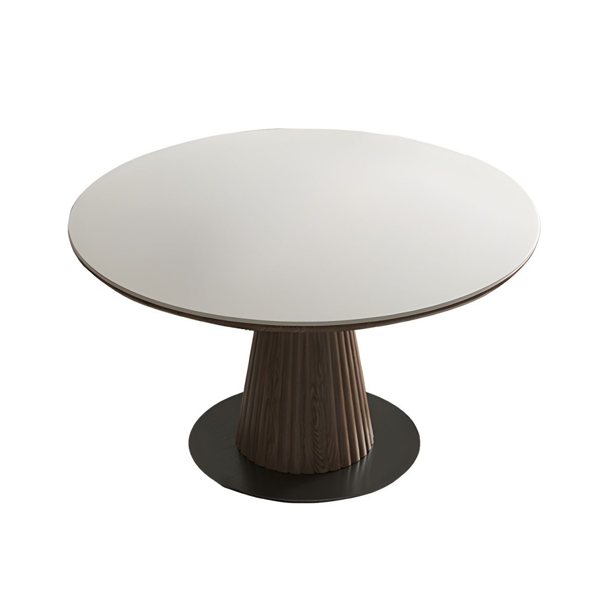 AOKA Elowen Round 4-seater Dining Table Set
