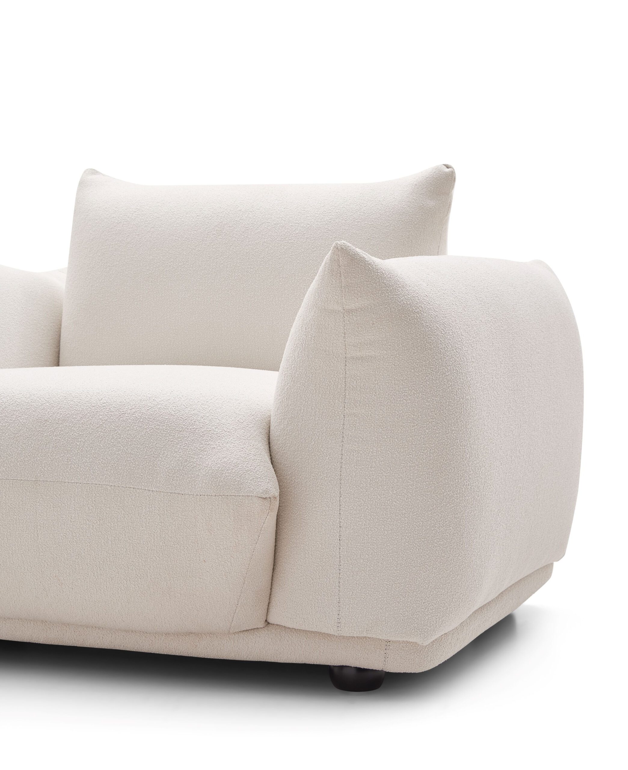 Davies Armchair – Cream White
