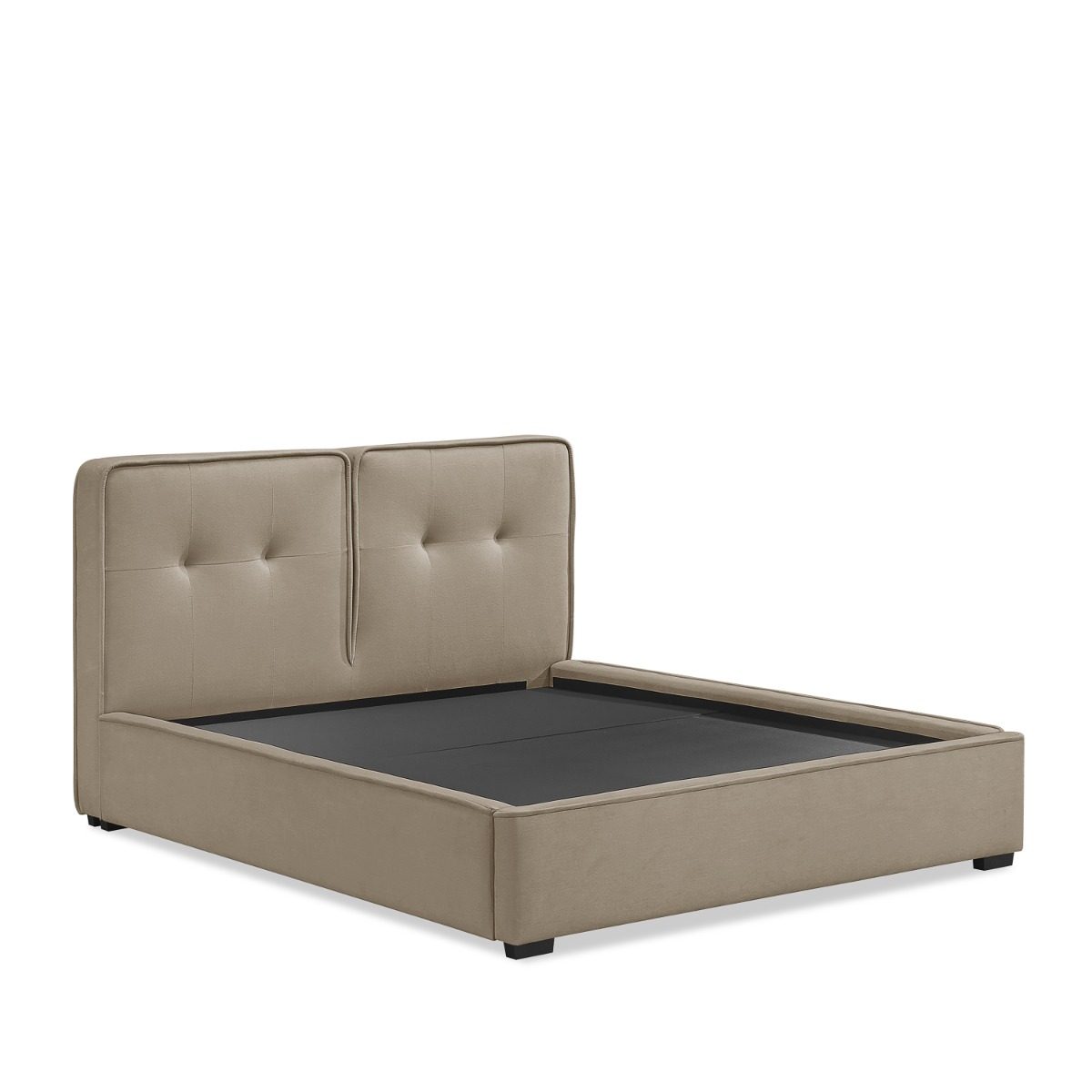 Radulf Queen Size Modern Upholstered Bed Frame