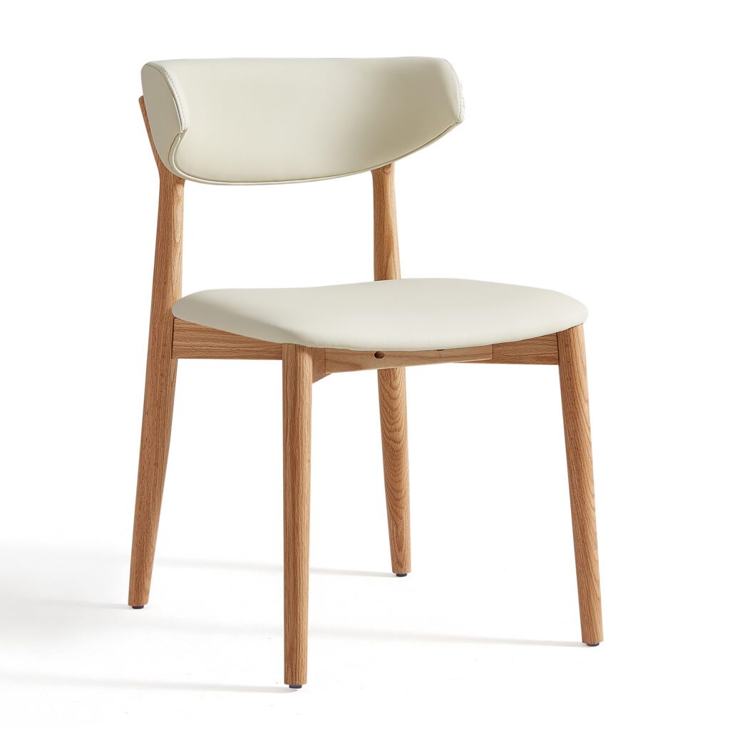 Vance Mid-Century Oak Dining Chair