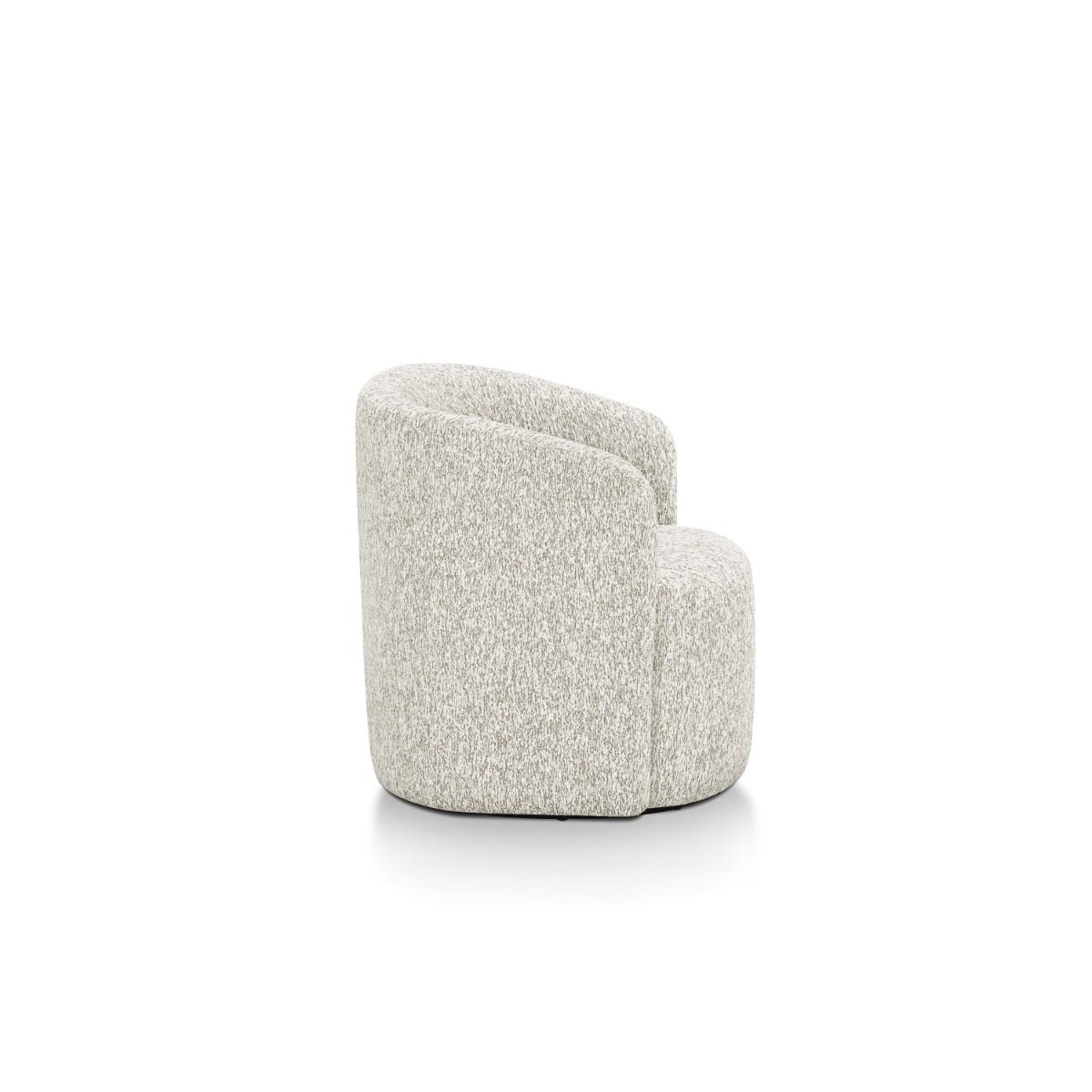 Shireen Swivel Lounge Chair in Royal Beige