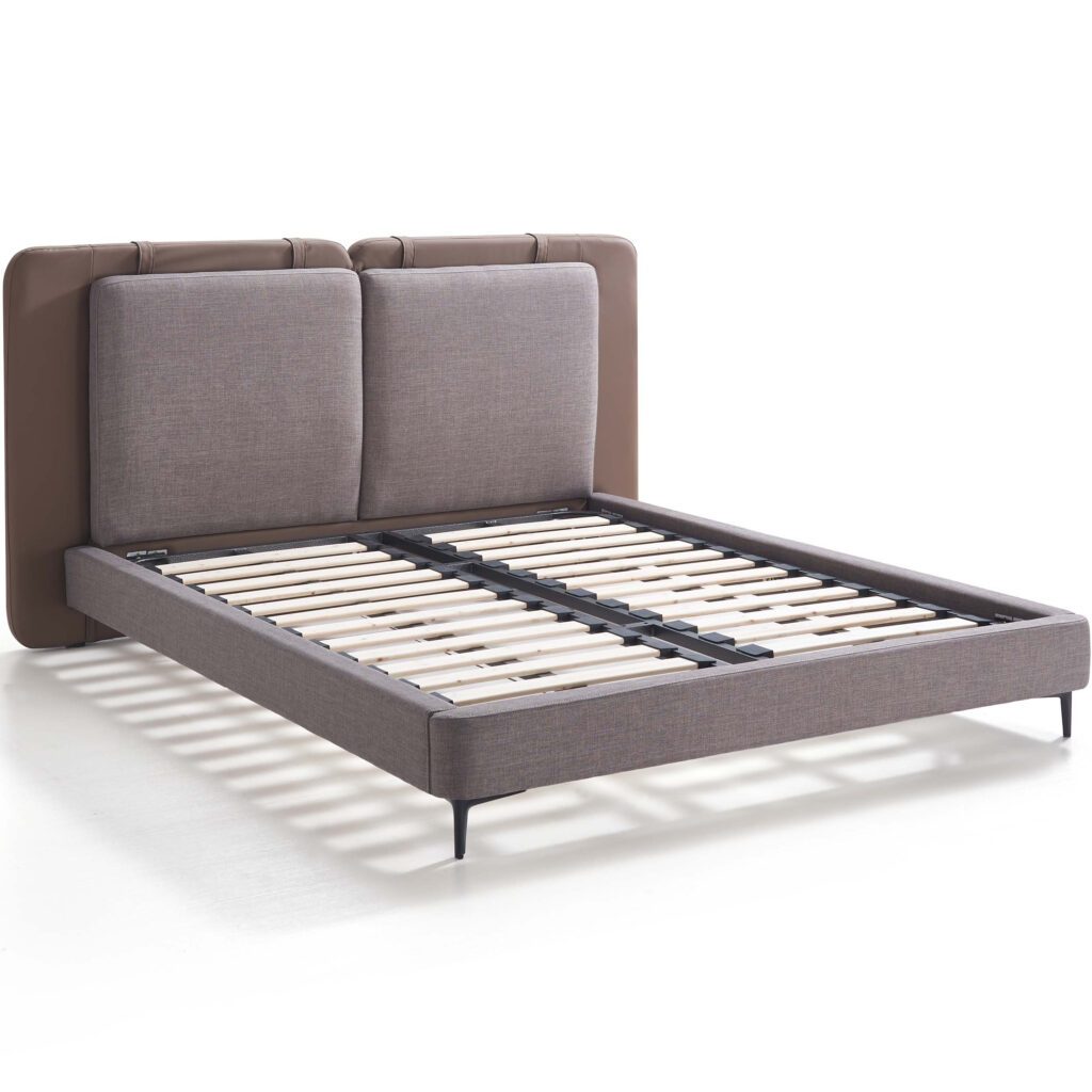 Adaliz Luxe Upholstered Bedframe with Matching Pedestals