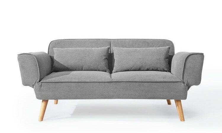 Myrin Convertible Sofa Bed – Flannel Upholstery