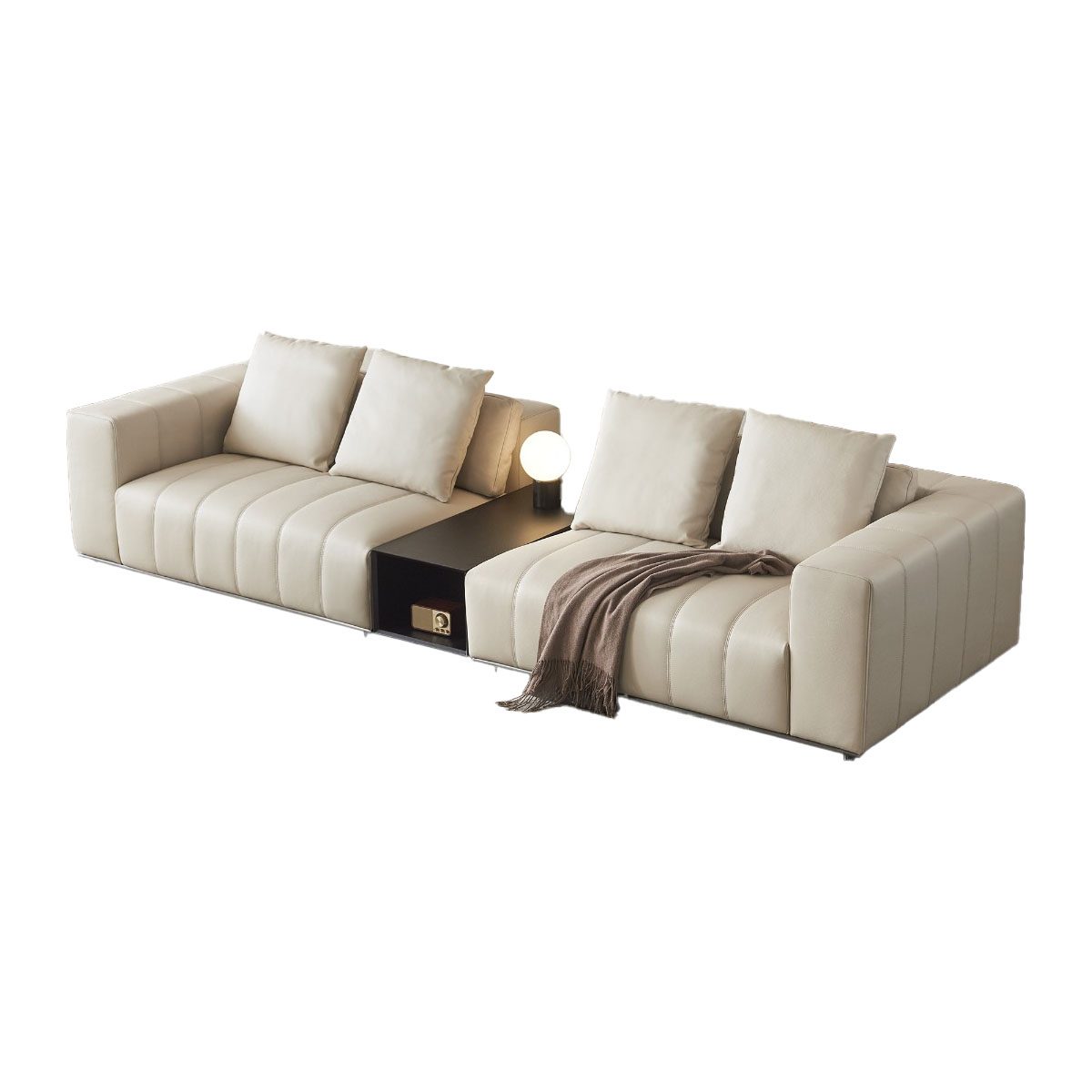 Richelle 4-Seater Premium Modular Leather Sofa