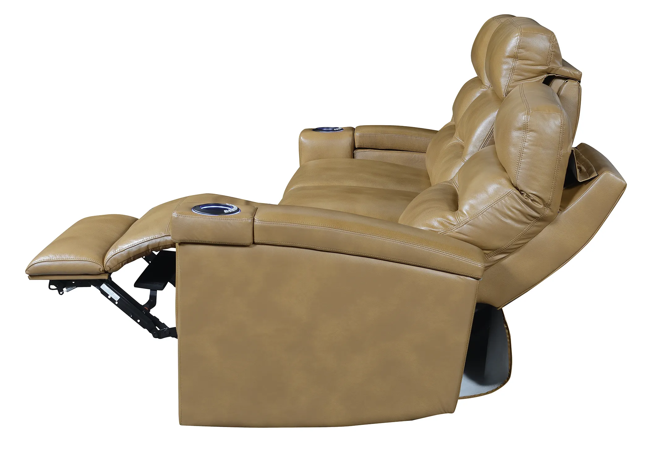 Valentio Premium 2-Seater Recliner Sofa with Console