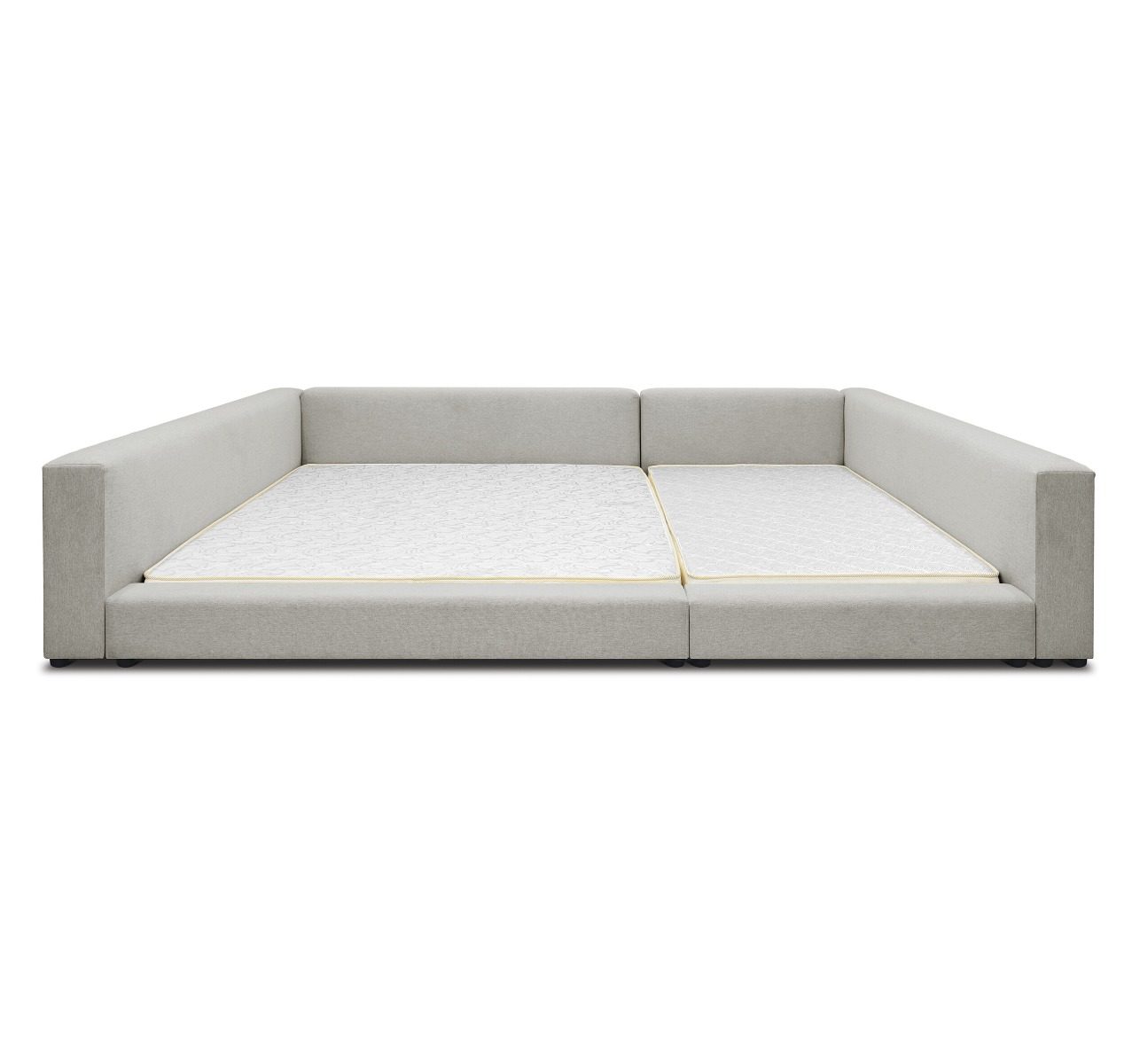 Clara Kids Friendly Family Bed Frame Set (Queen and Single)
