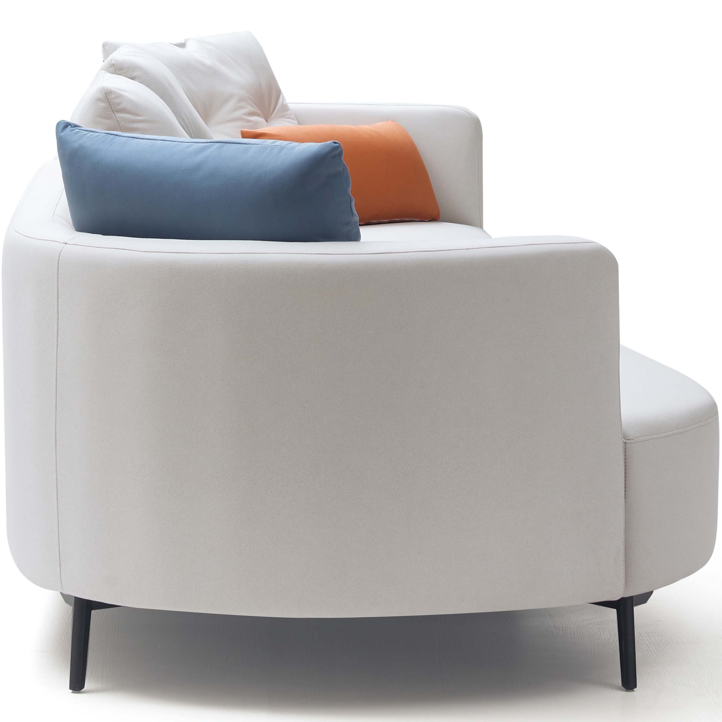 Westbroc 4-Seater Sofa with Right Chaise – Off White