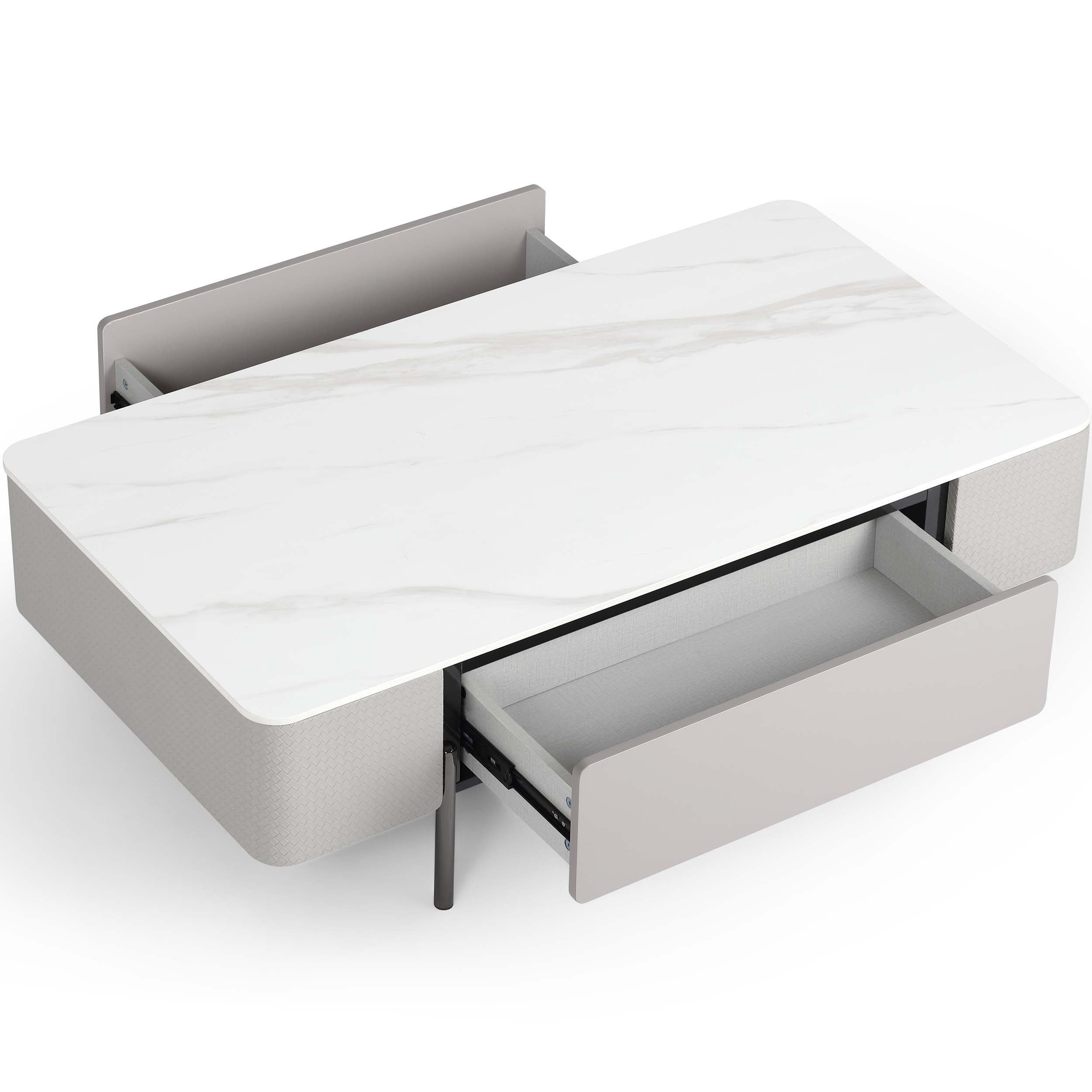 Higham Grey Sintered Stone Coffee Table