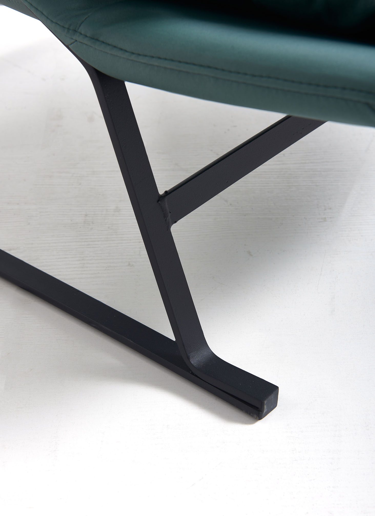 Whytlok Modern Green Leathaire Armchair