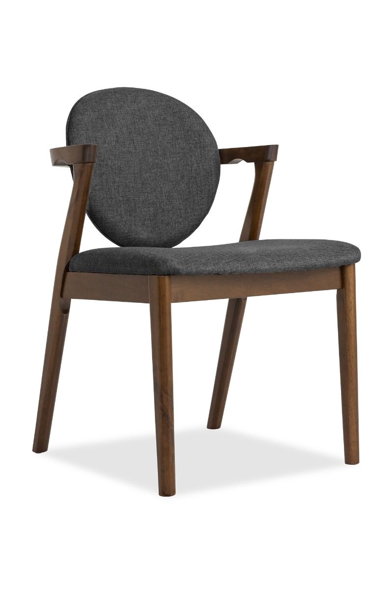 Ronny Arm Dining Chair – Walnut