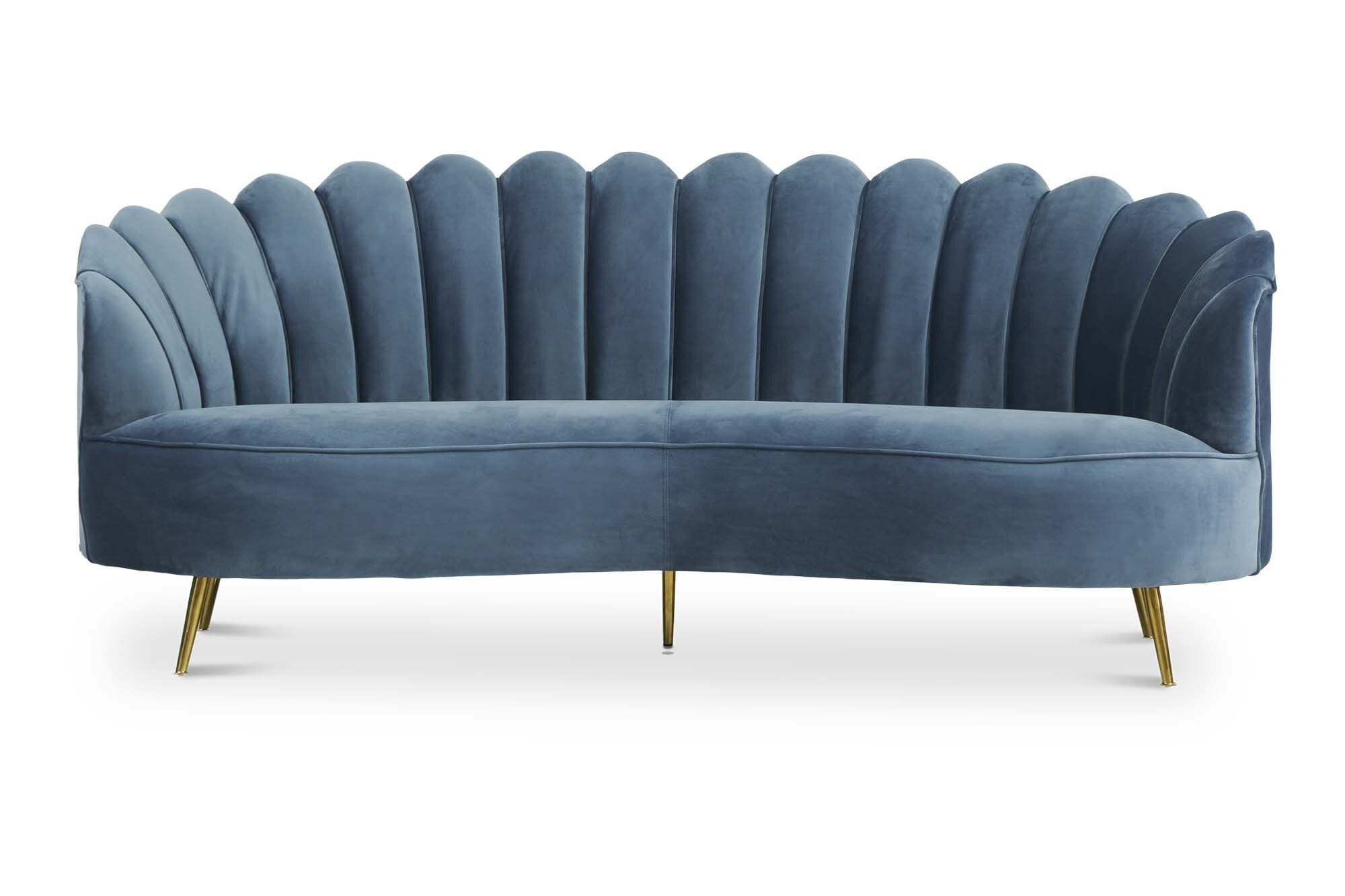 Alfie 3 Seater Velvet Sofa