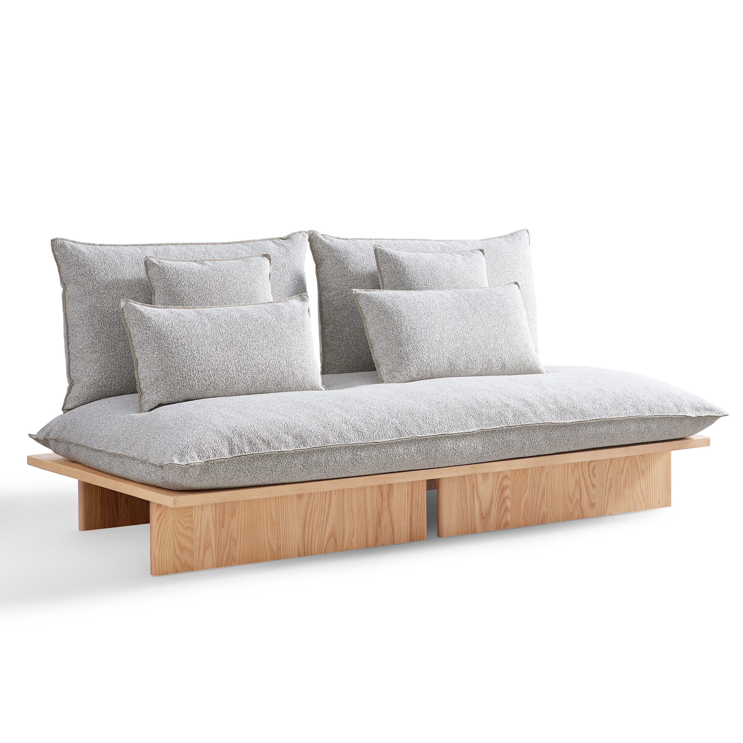 Adelita 2 Seater Sofa (GreyNatural)