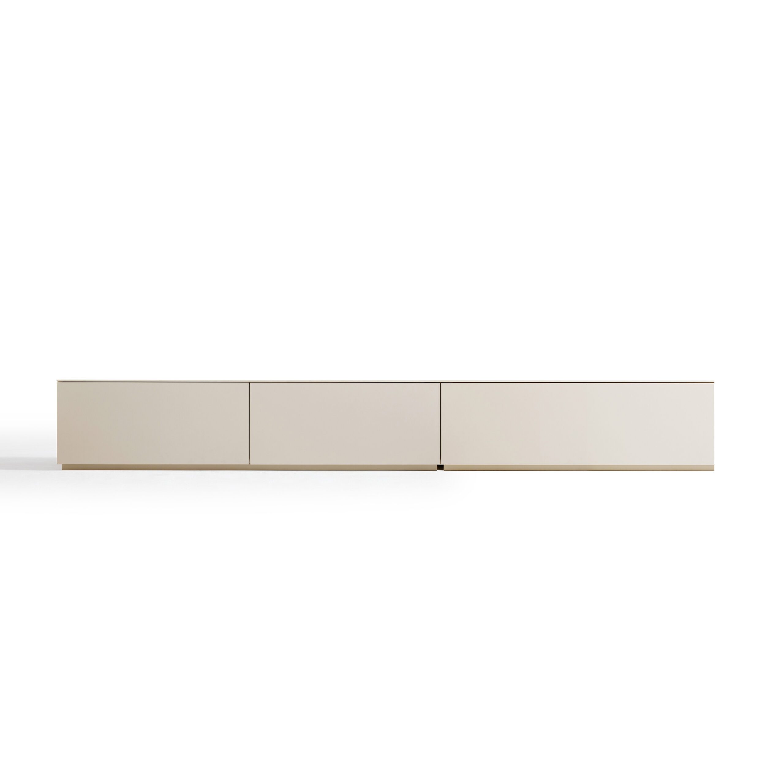 Aghil 2.0M Sintered Stone TV Console – Grey
