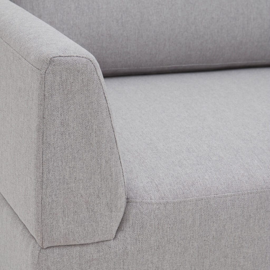 Scott 2-Seater Modular Sofa (Light Grey)