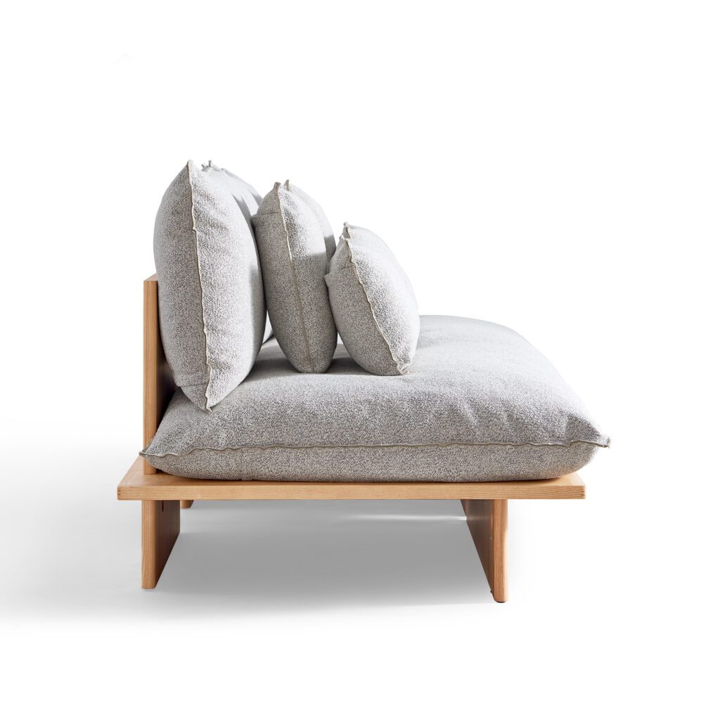 Adelita 2 Seater Sofa (GreyNatural)