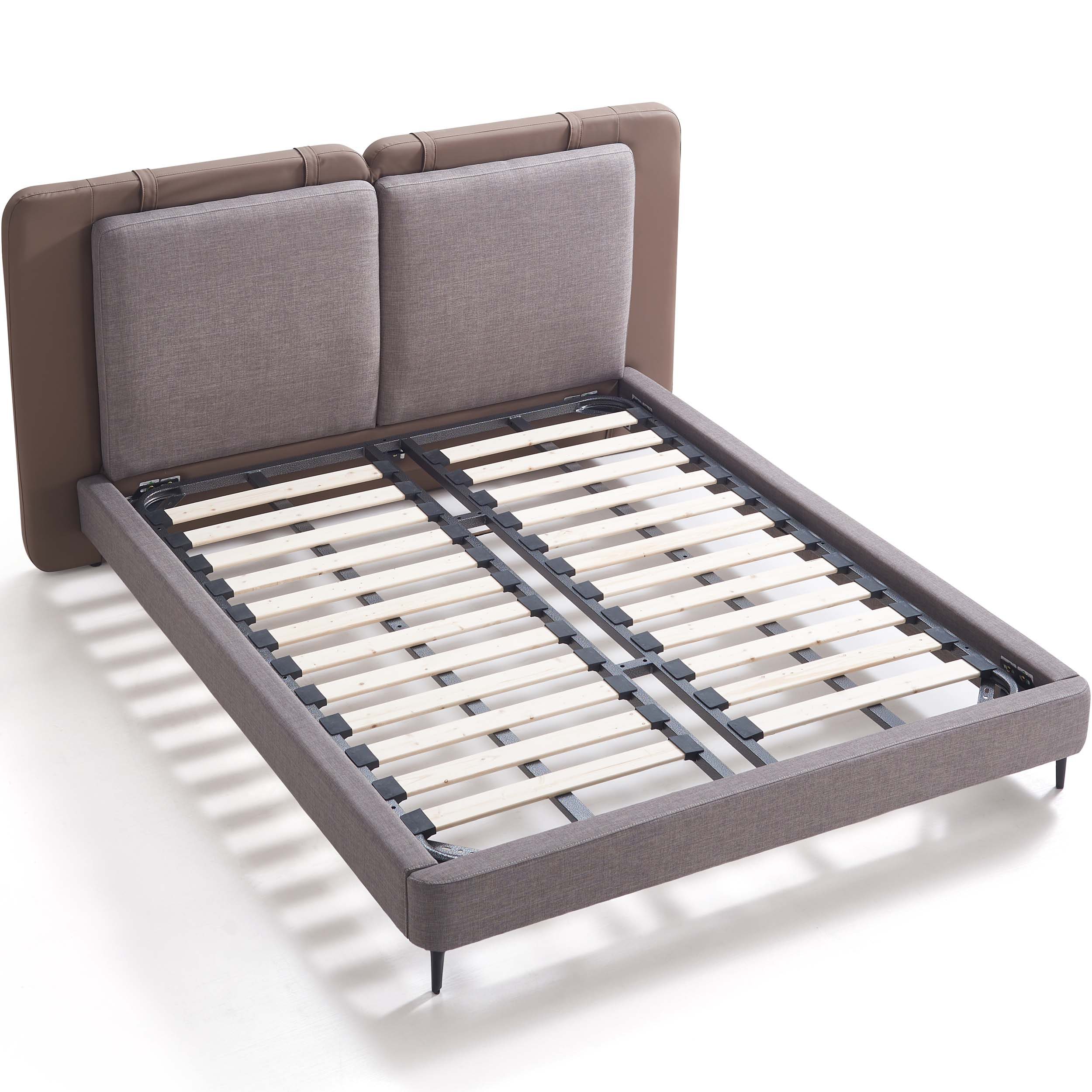 Adaliz Luxe Upholstered Bedframe with Matching Pedestals