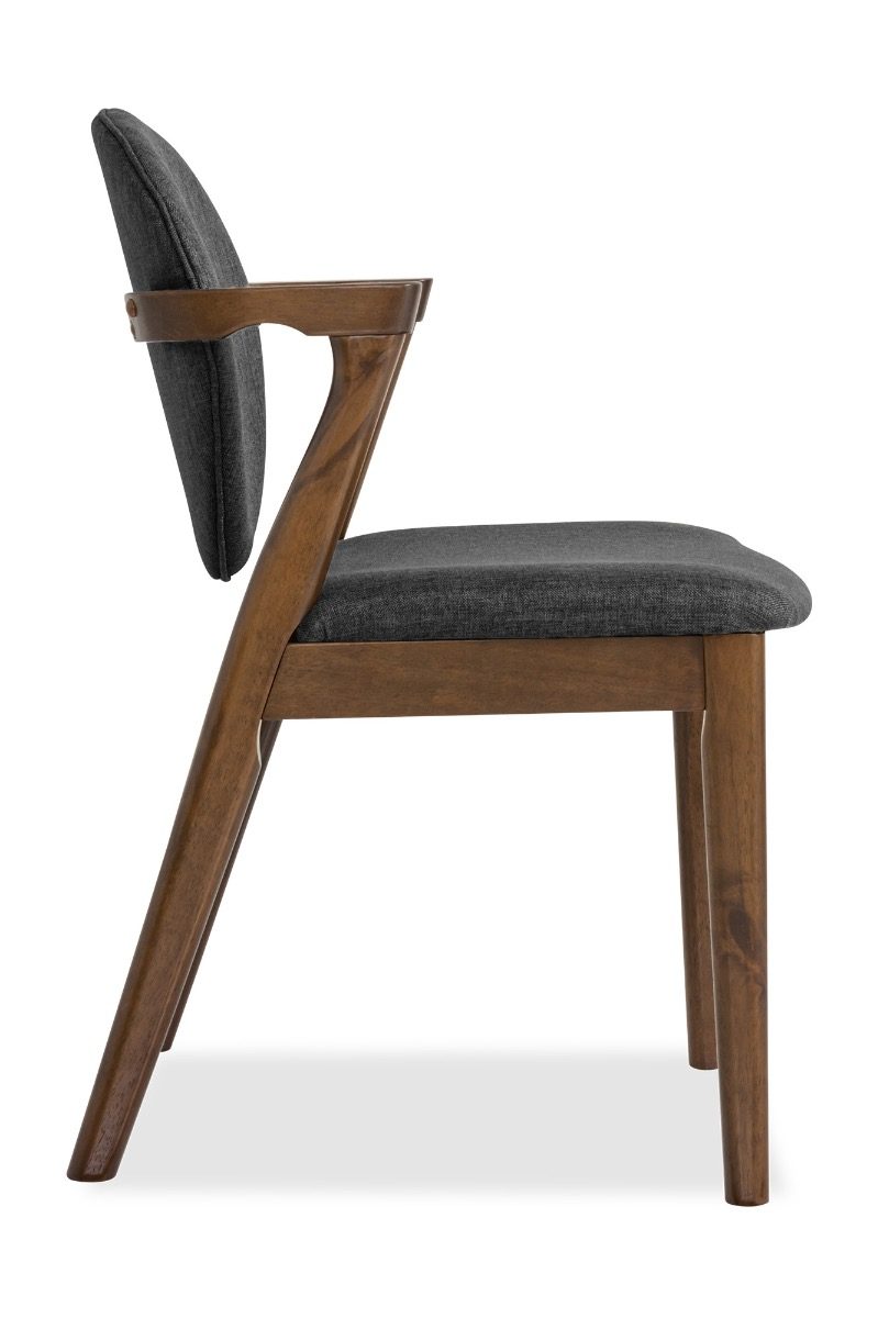 Ronny Arm Dining Chair – Walnut