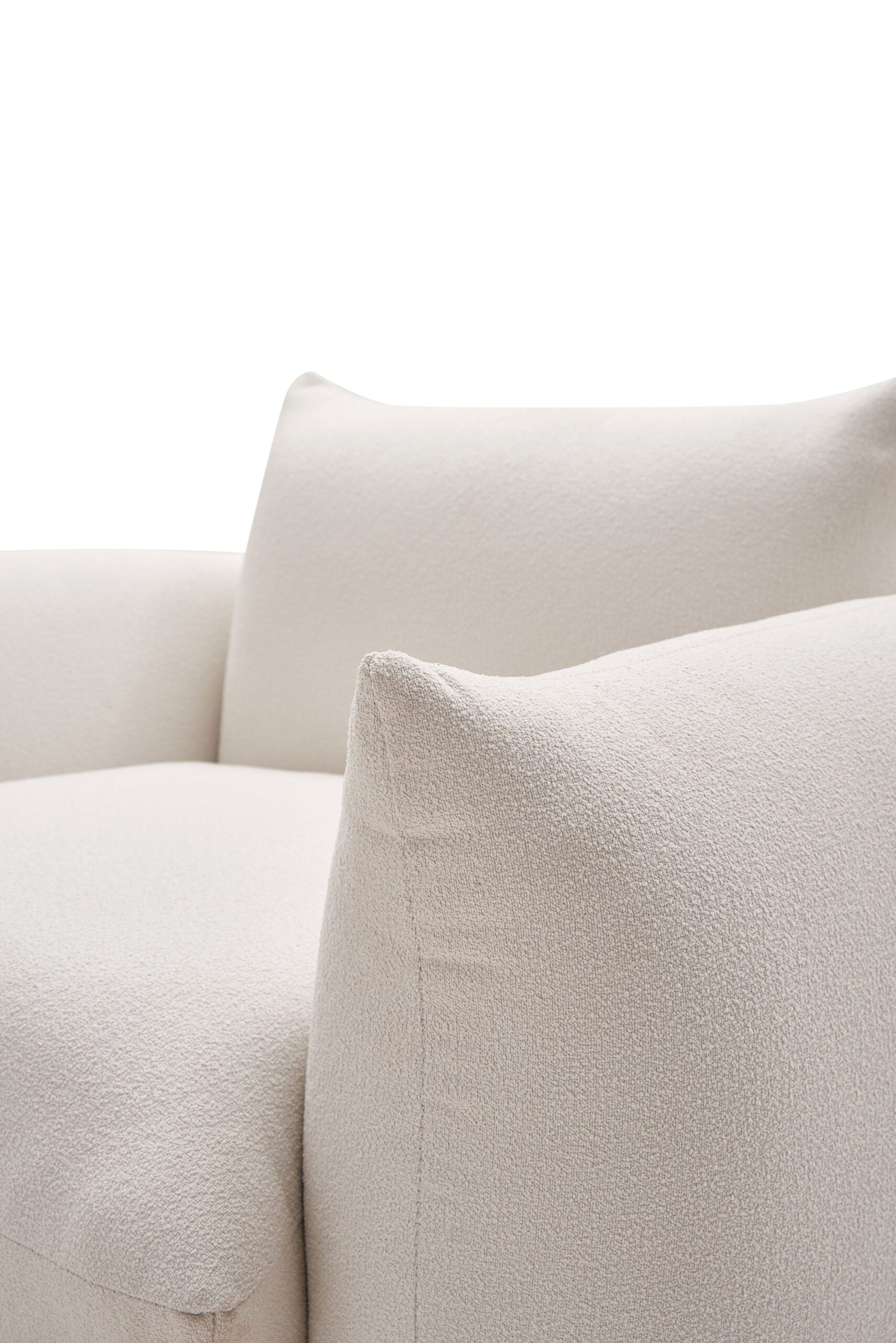 Davies Armchair – Cream White
