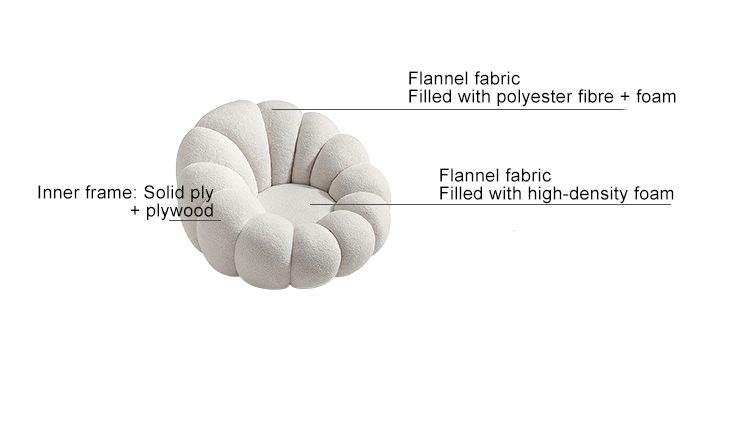 Renia Flannel Accent Chair
