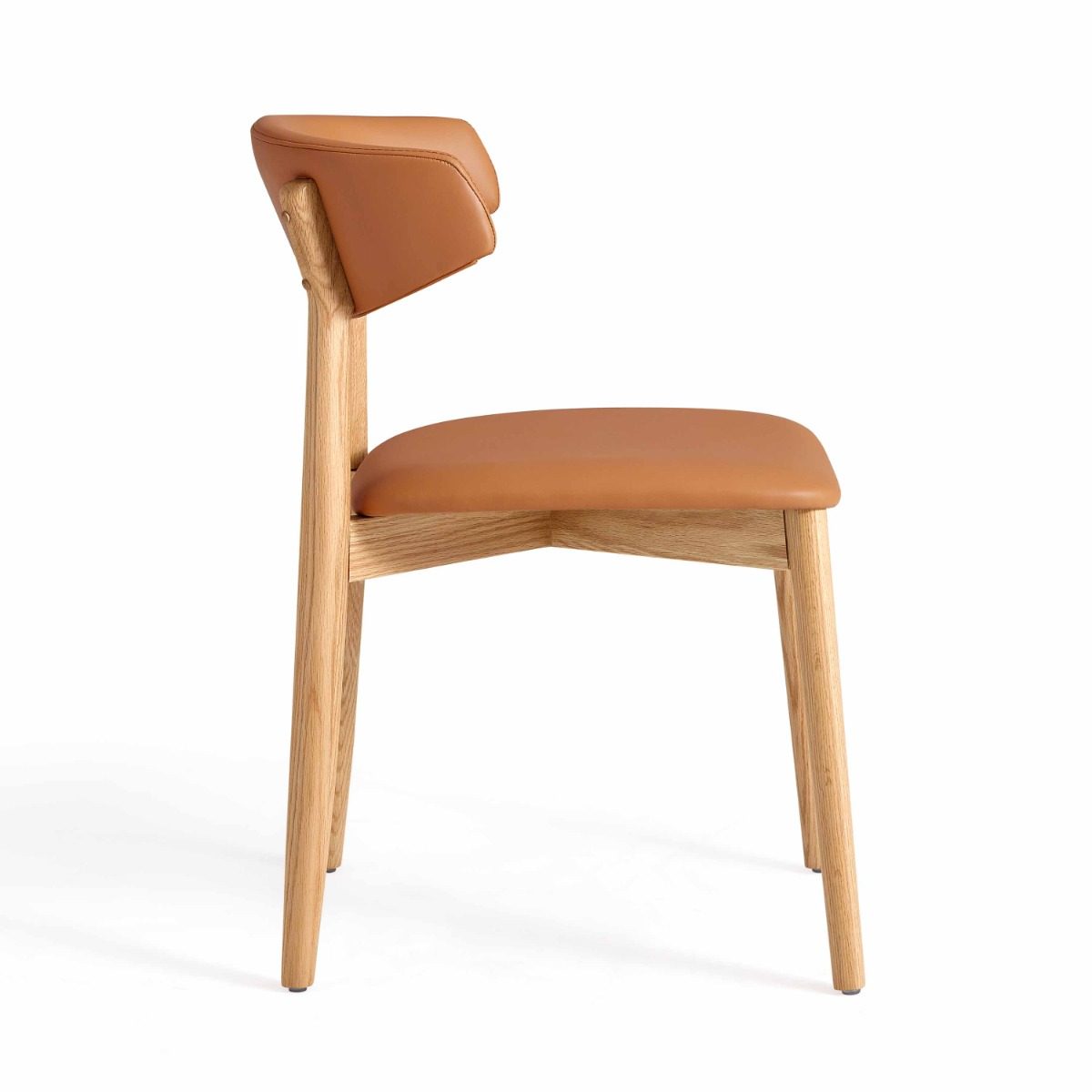 Vance Mid-Century Oak Dining Chair