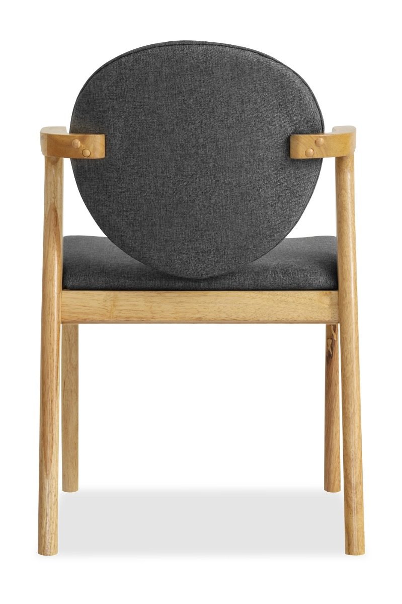 Ronny Arm Dining Chair – Natural