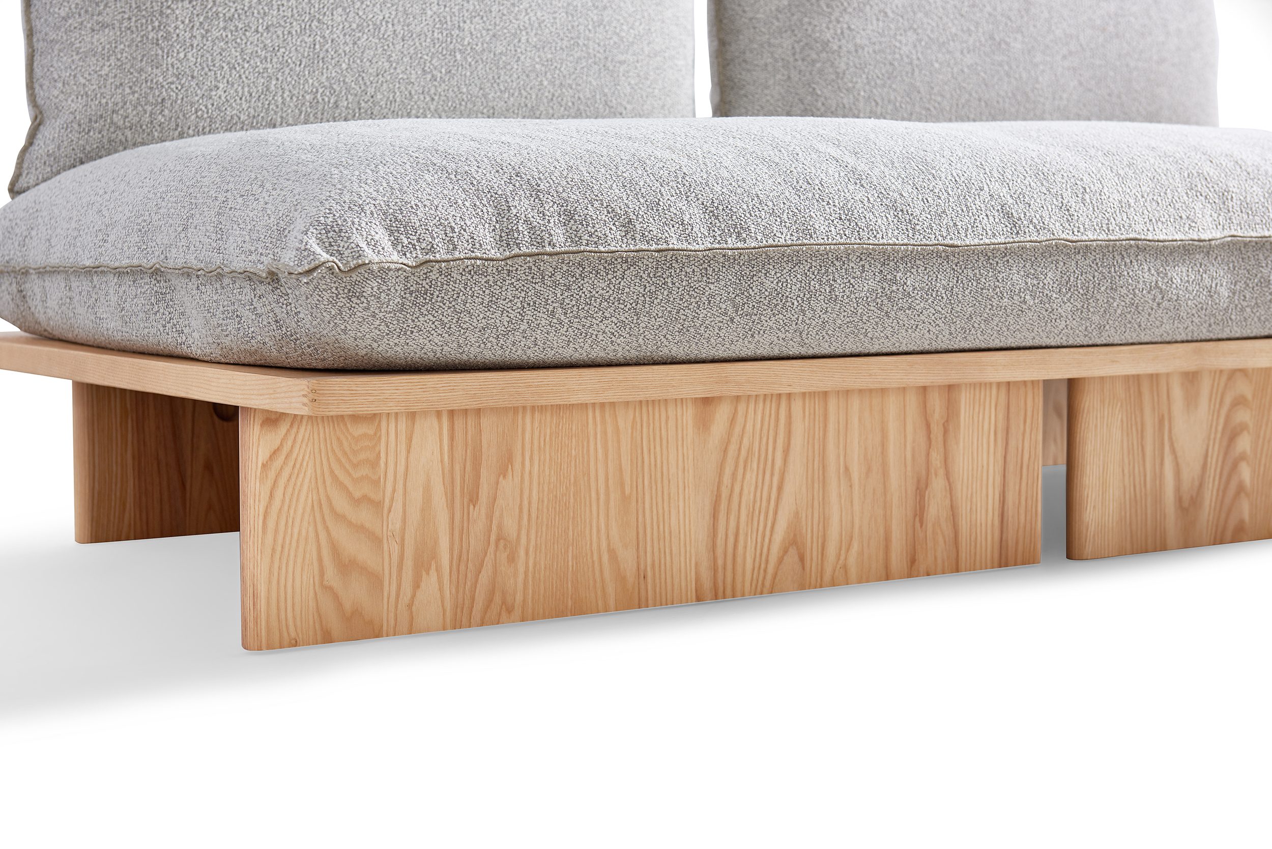 Adelita 2 Seater Sofa (GreyNatural)