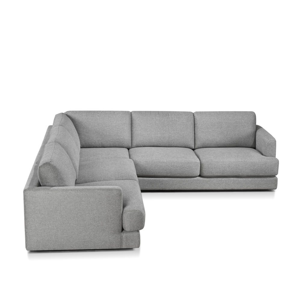 Novalie Fabric Sofa – Ash Grey