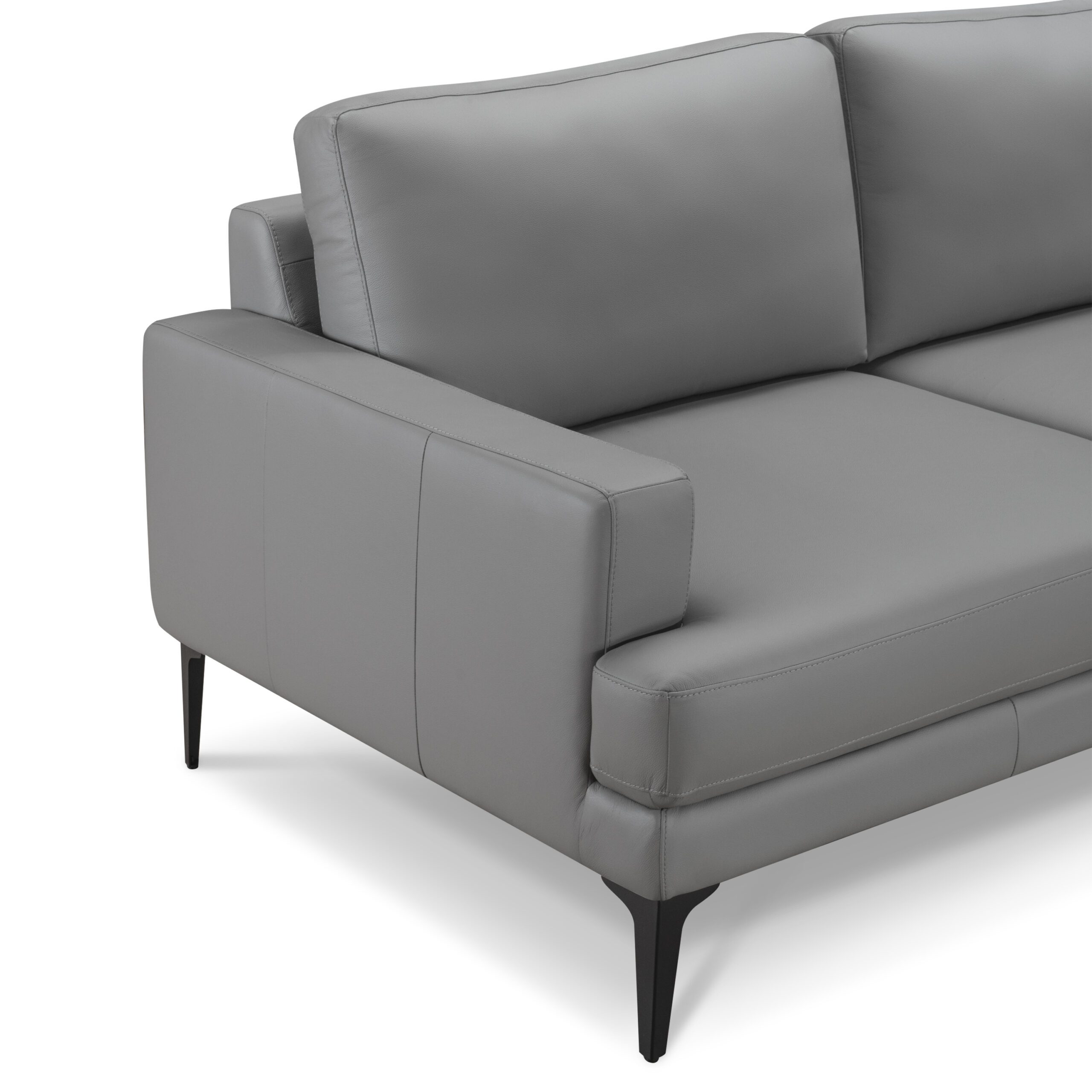 Faleak Premium Full Leather L-Shape Sofa